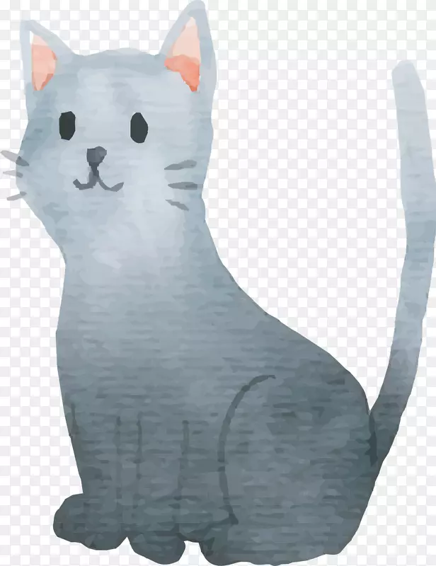 创意卡通猫咪装饰图案