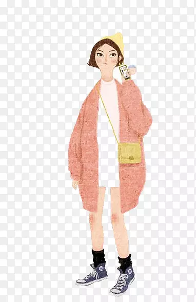 蜡笔女孩