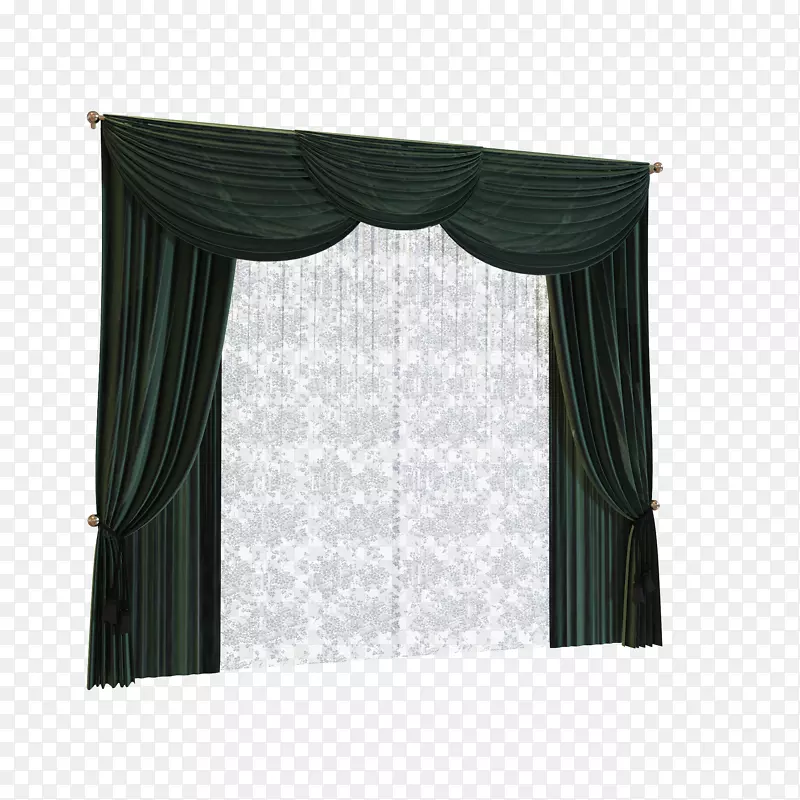 欧式客厅窗帘拉帘
