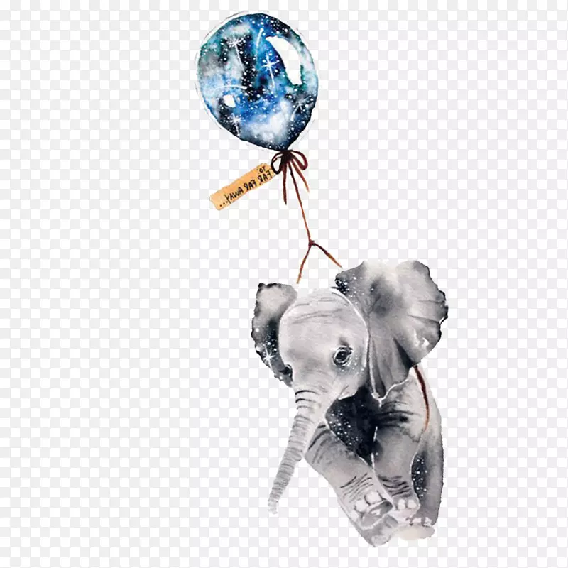 大象和气球
