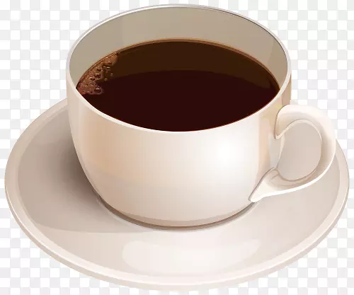 速溶咖啡的茶杯