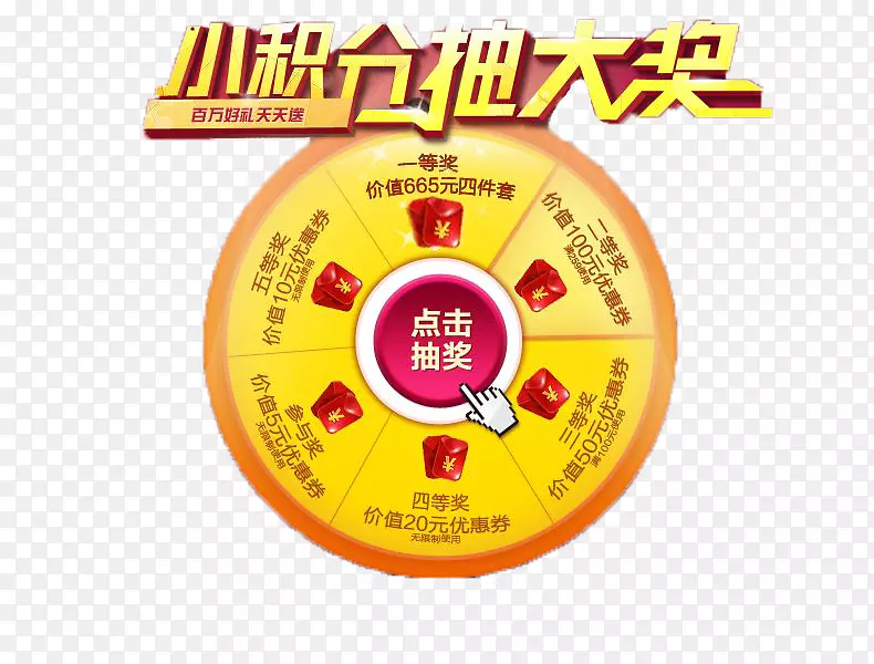 简单抽奖界面