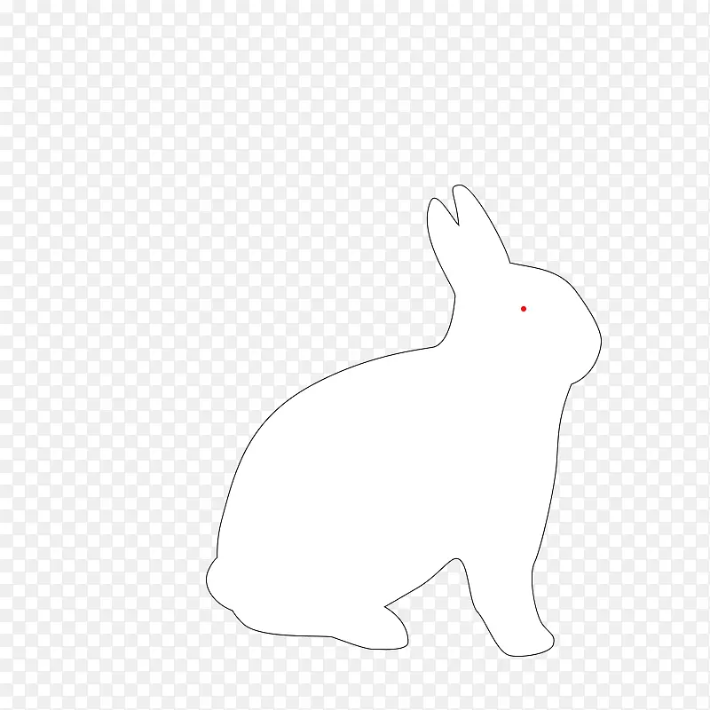 手绘可爱小兔兔