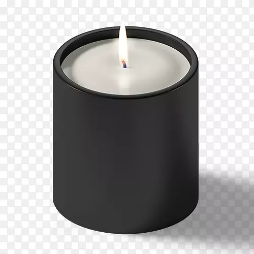黑色质感装饰灯烛设计图