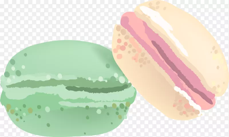 卡通简约美食马卡龙装饰设计
