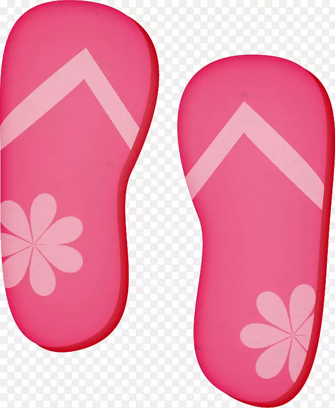 卡通拖鞋粉红 拖鞋 鞋 沙滩鞋