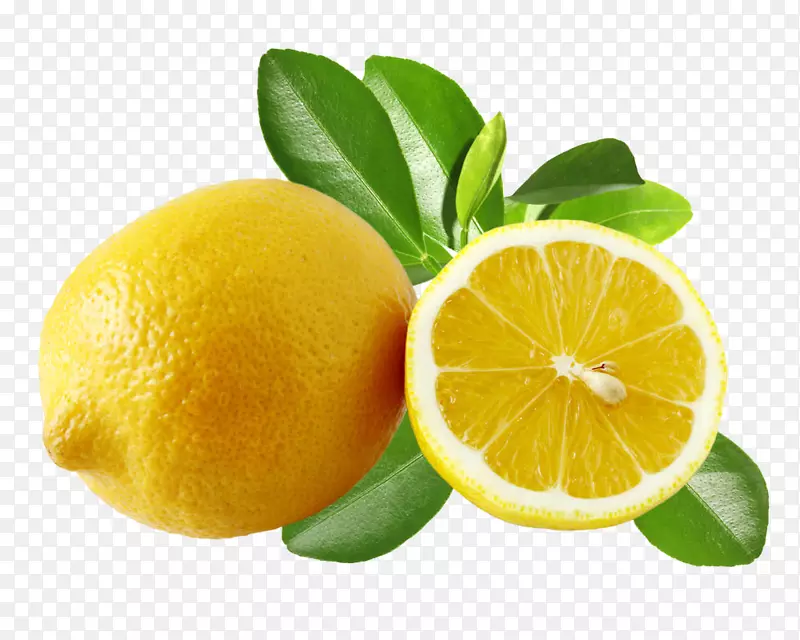 现摘黄柠檬