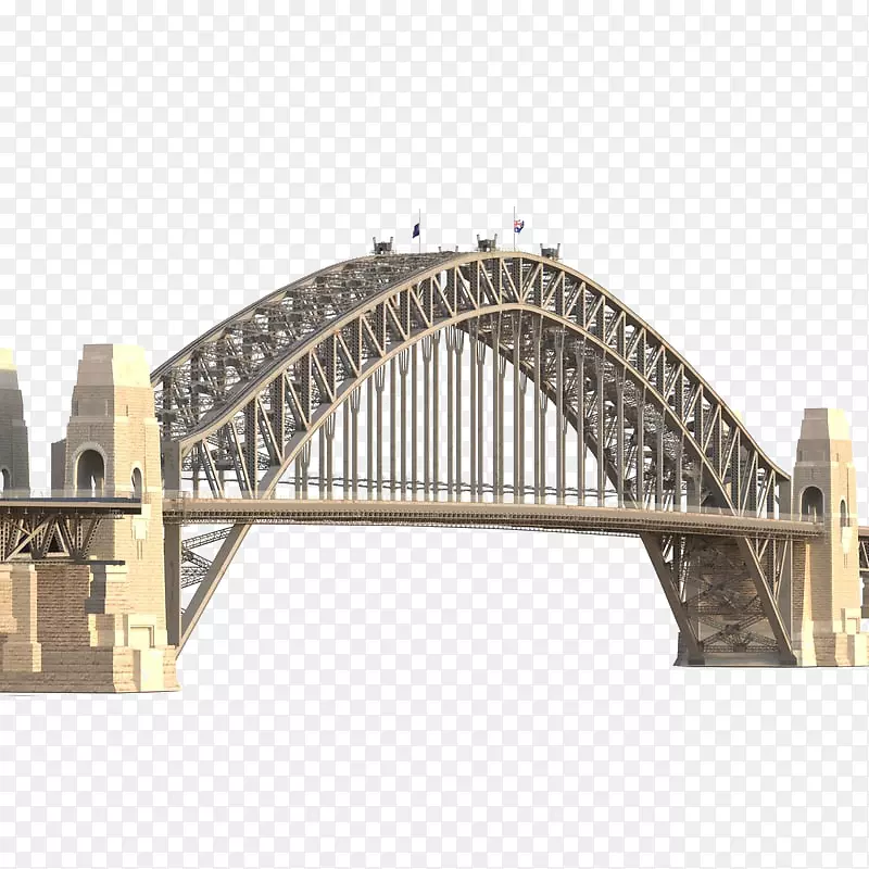 钢材灰色铁材质铁索桥