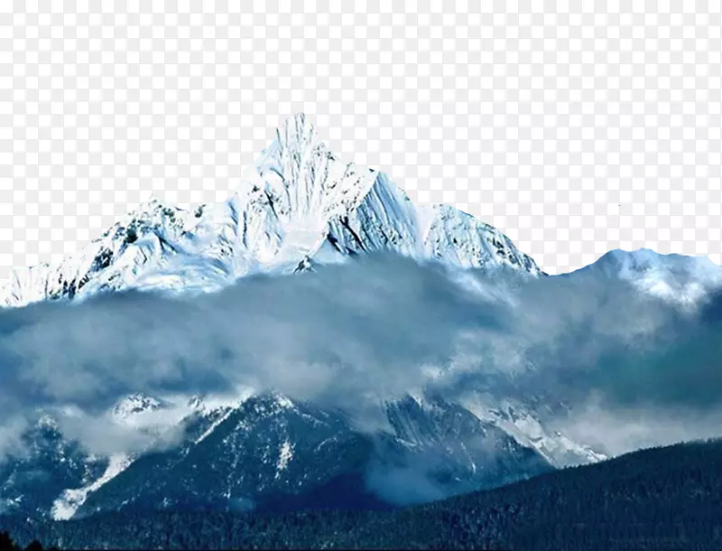 喜马拉雅山脉拍摄图元素