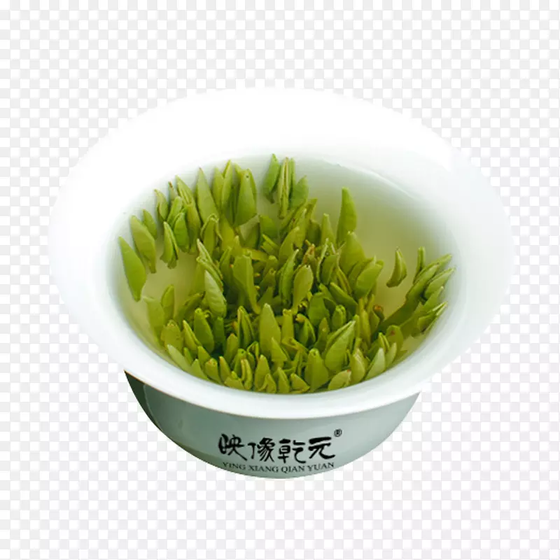 产品实物匀整竹叶青茶叶