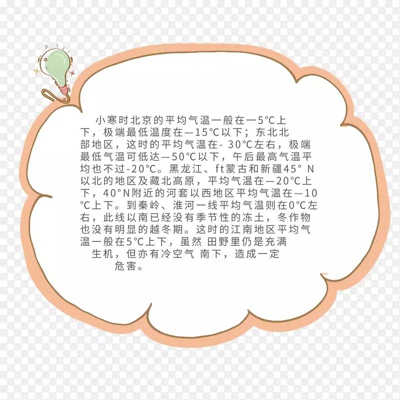 清新可爱边框免抠图