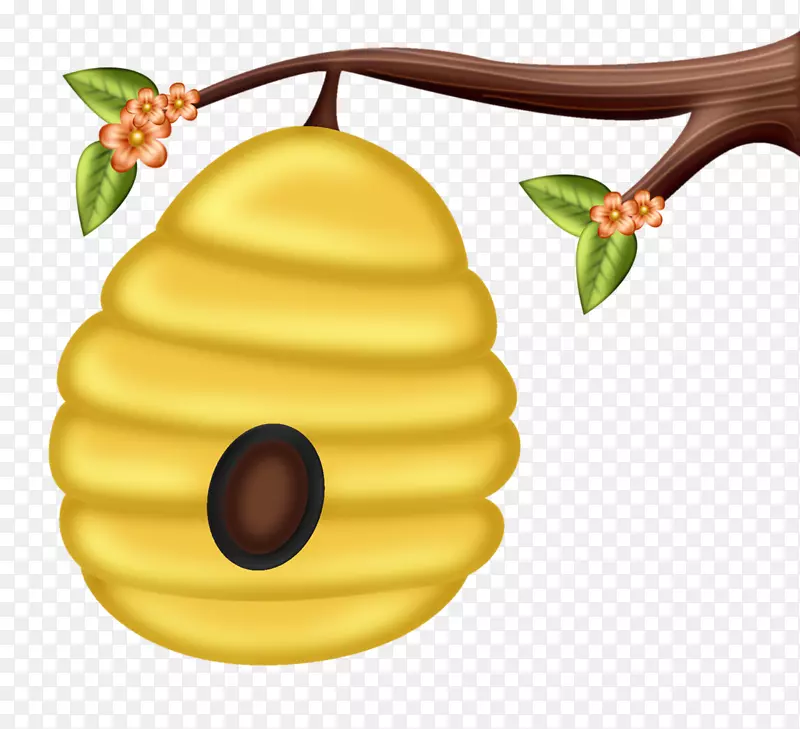 黄色蜂巢