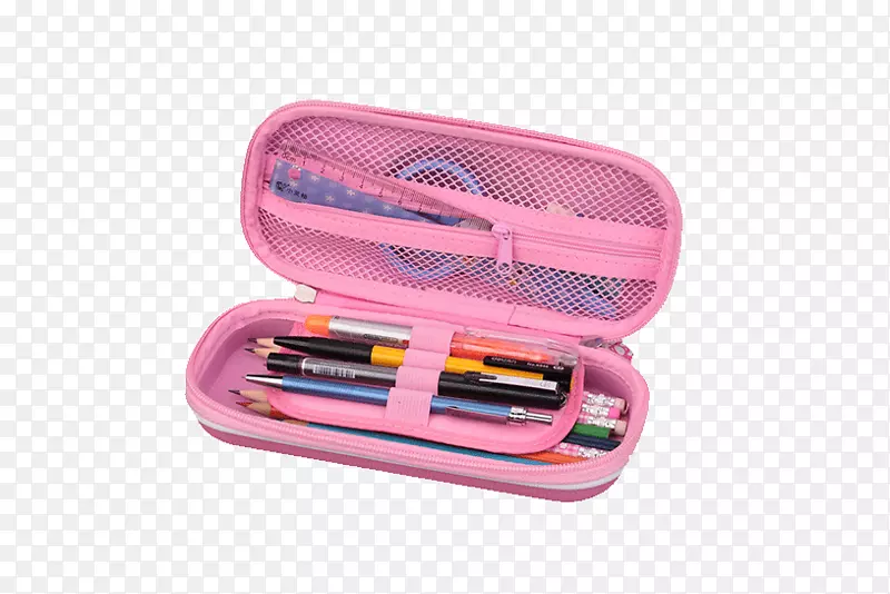 粉色文具盒