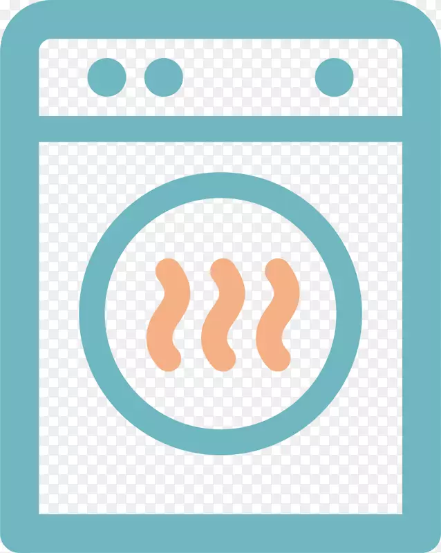 家用洗衣机设计图标