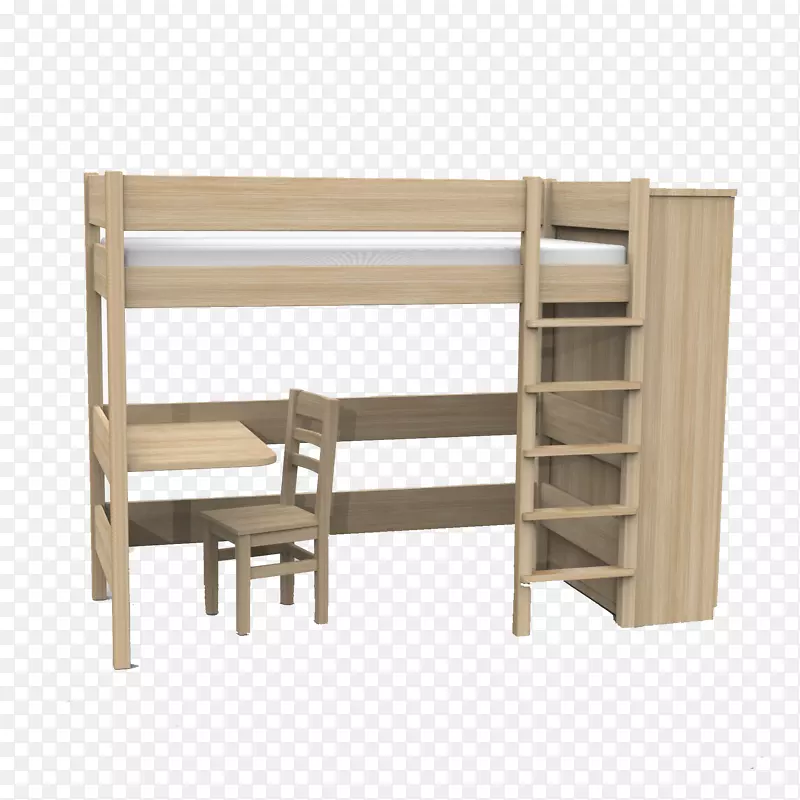 木制简单一层宿舍床
