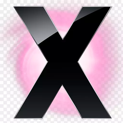 X圆粉色图标