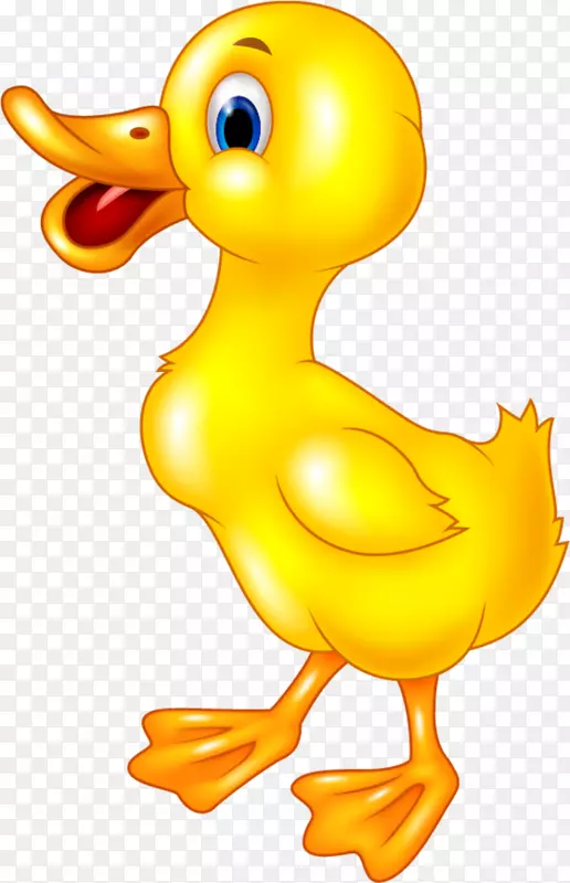 可爱黄色鸭子