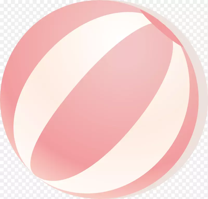 矢量图粉色热气球
