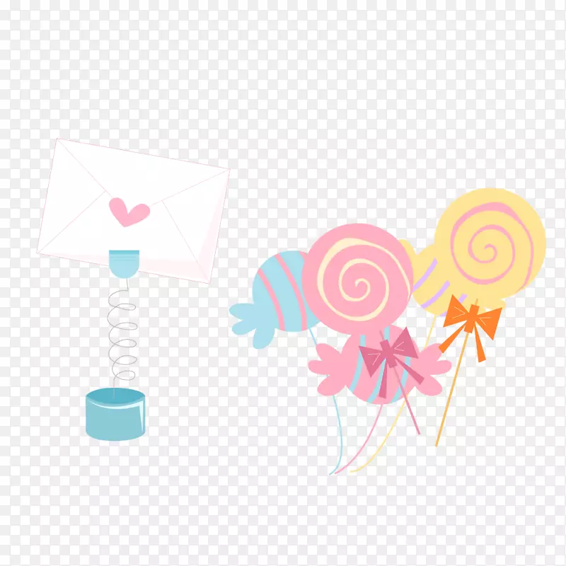 卡通矢量小清新创意设计情侣素材