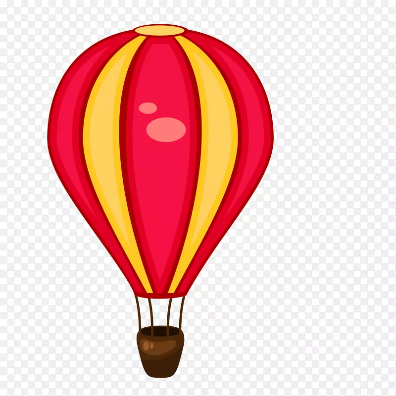卡通热气球PNG下载