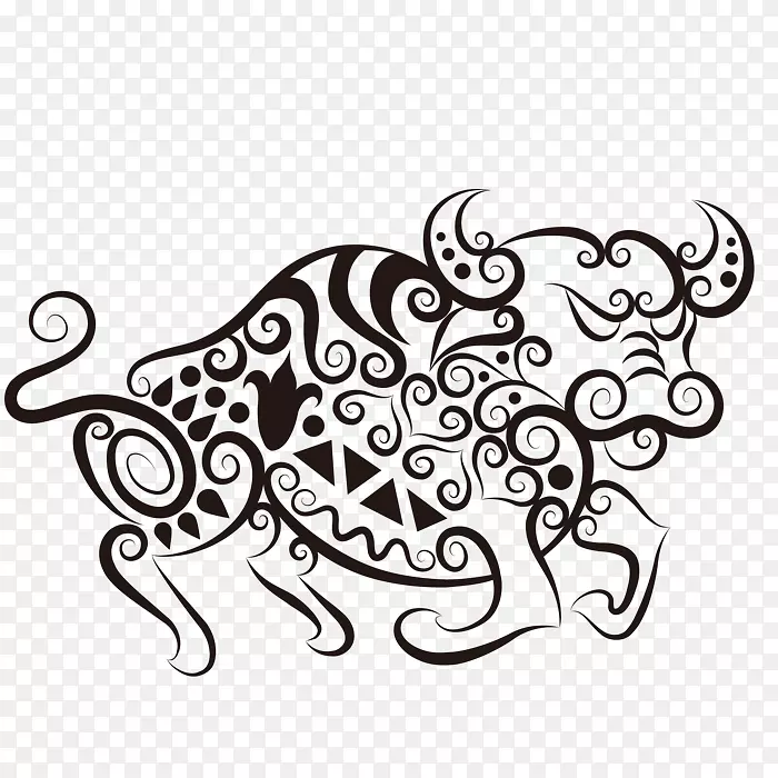 花纹大牛