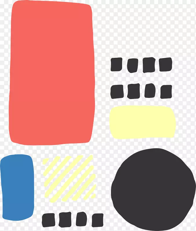 简约现代抽象几何装饰画