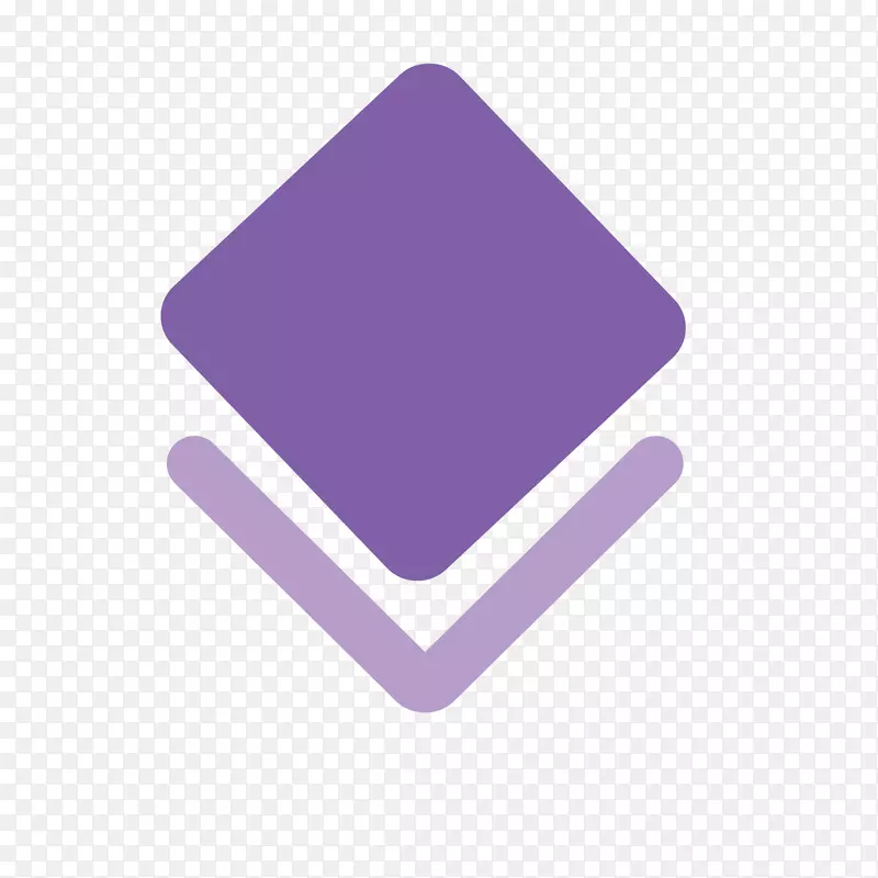 紫色方形盒子