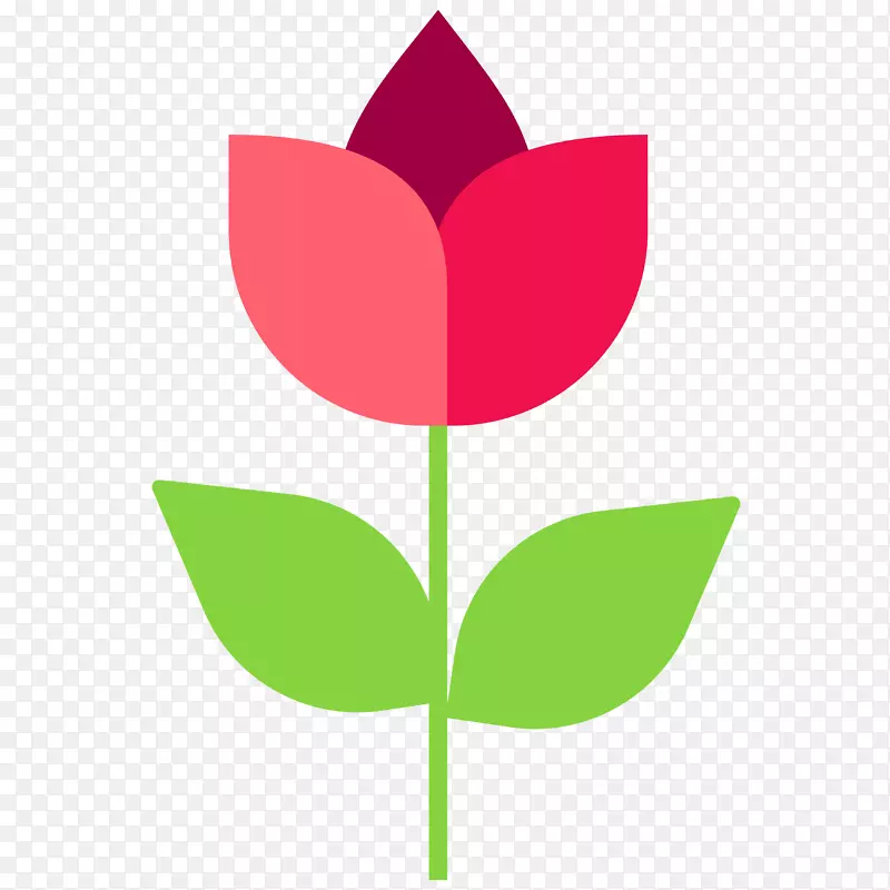 手绘卡通花朵素材图案
