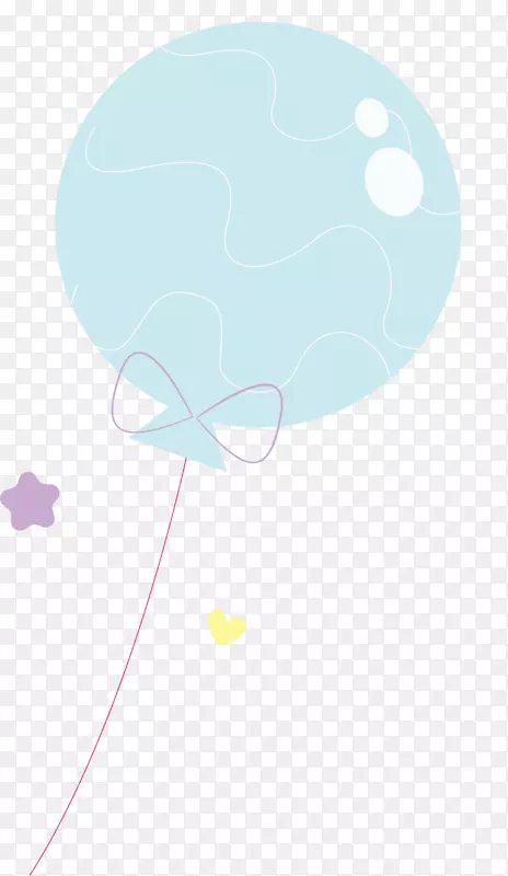 儿童节升空的气球