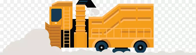 黄色货车