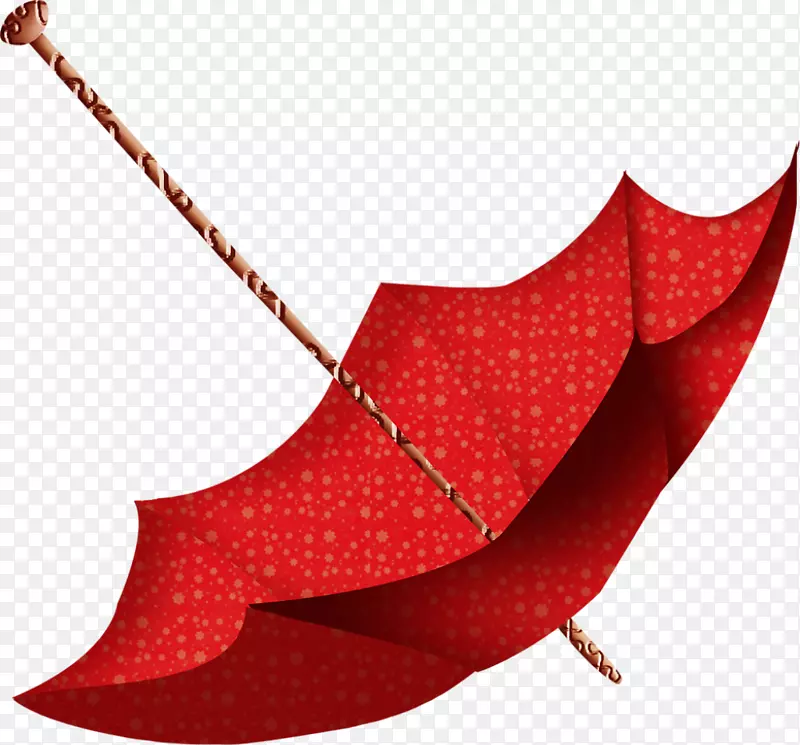红色雨伞雨伞免扣高清png素材图片