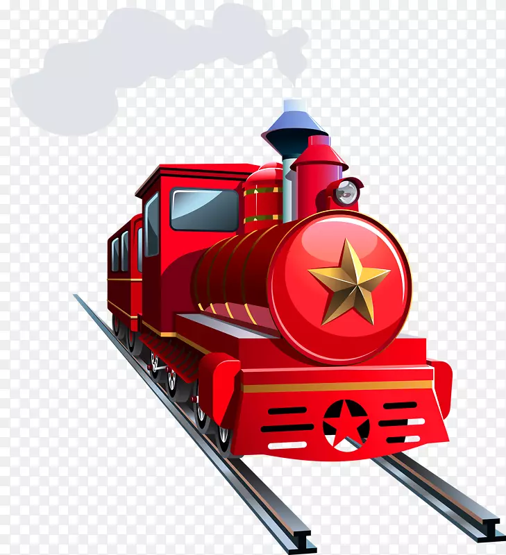 红色火车
