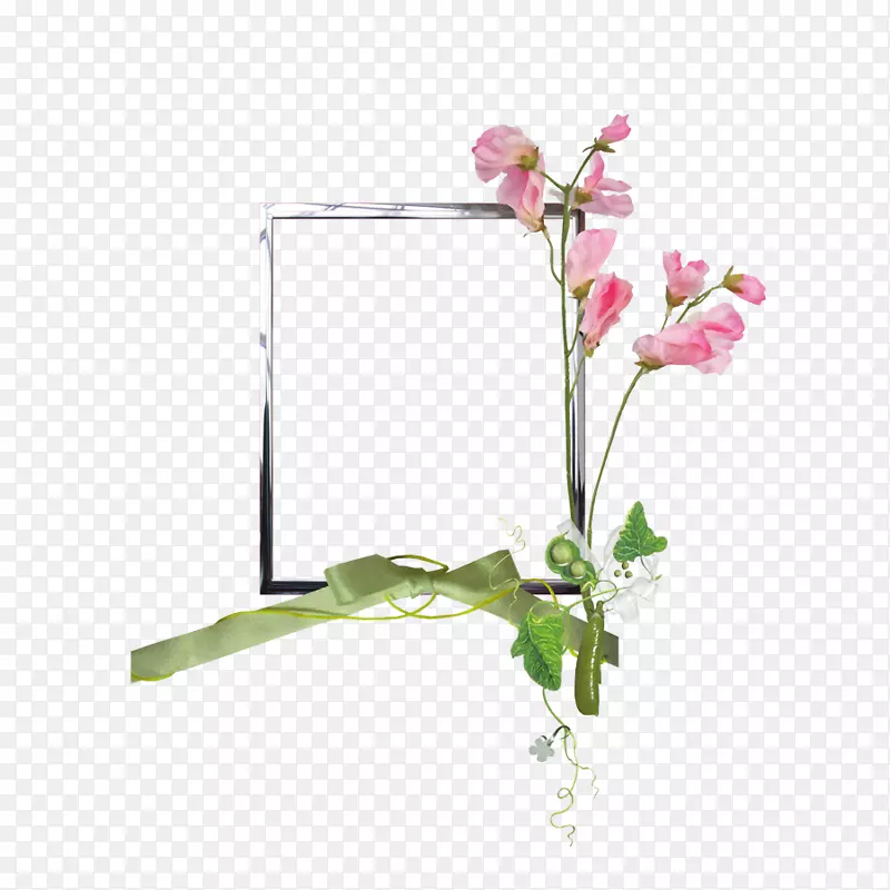花卉装饰边框素材