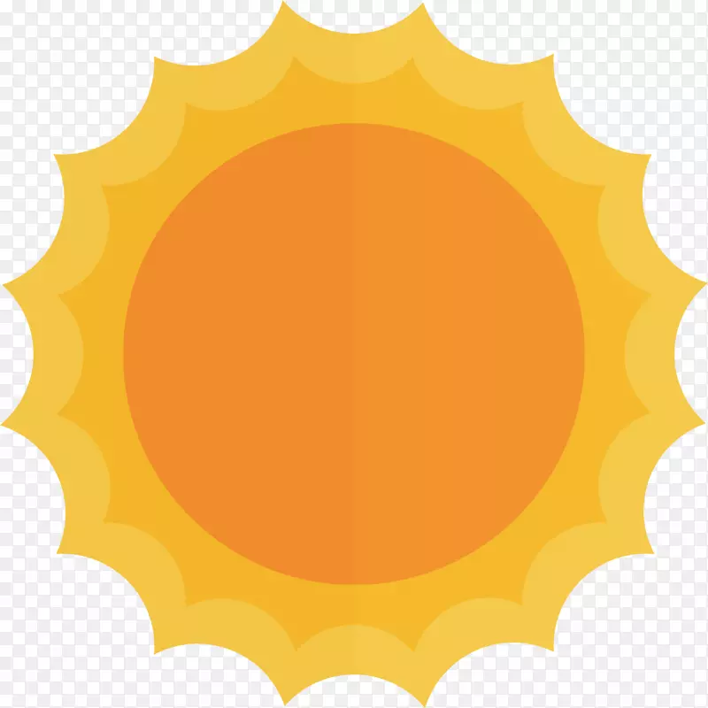 金色夏季太阳设计