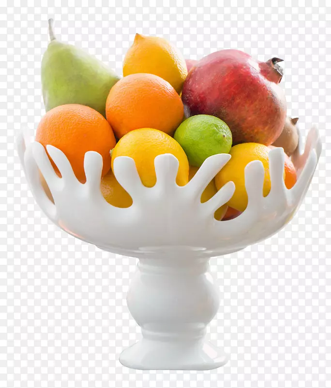 家用高脚水果盘里的水果