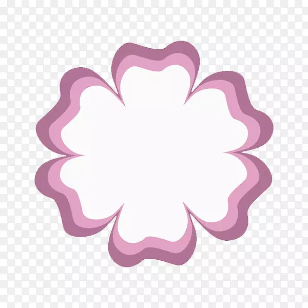 粉色花瓣边框PNG