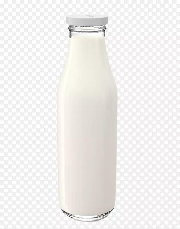 白色酸奶瓶
