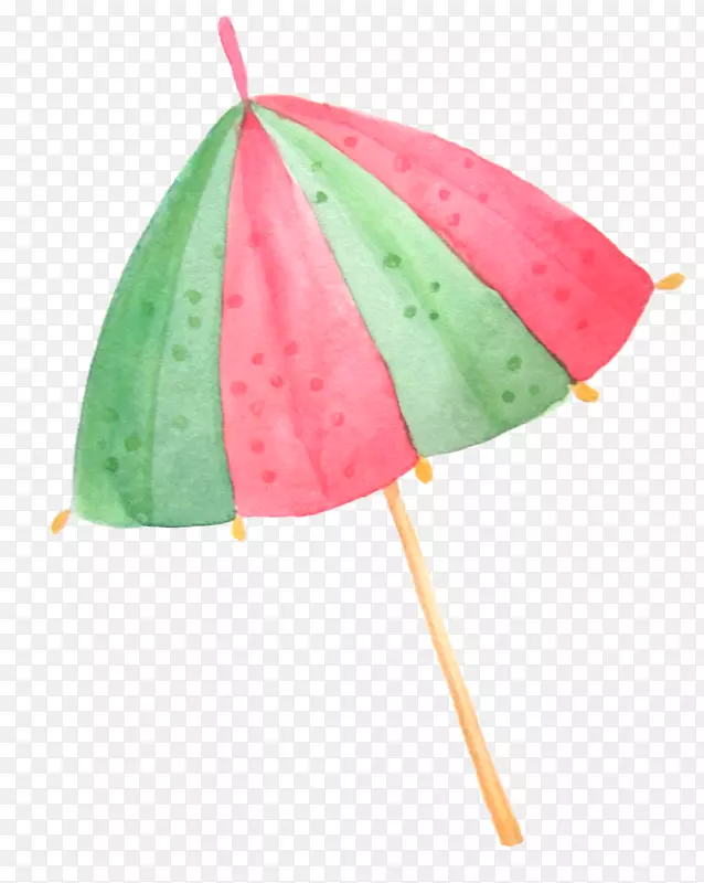 五彩可爱夏天遮阳伞