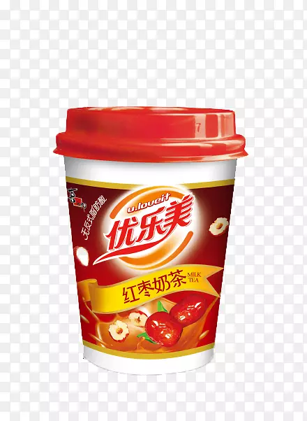 红枣优乐美奶茶