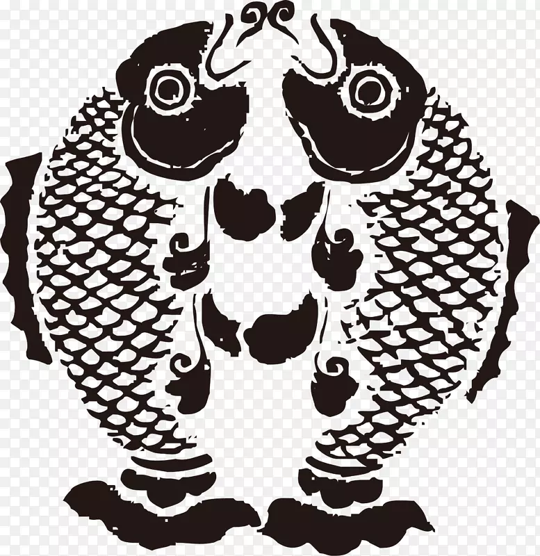 鲤鱼简笔画