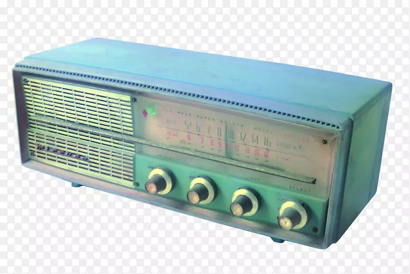 老式台式收音机