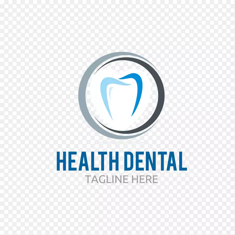 创意牙齿的logo
