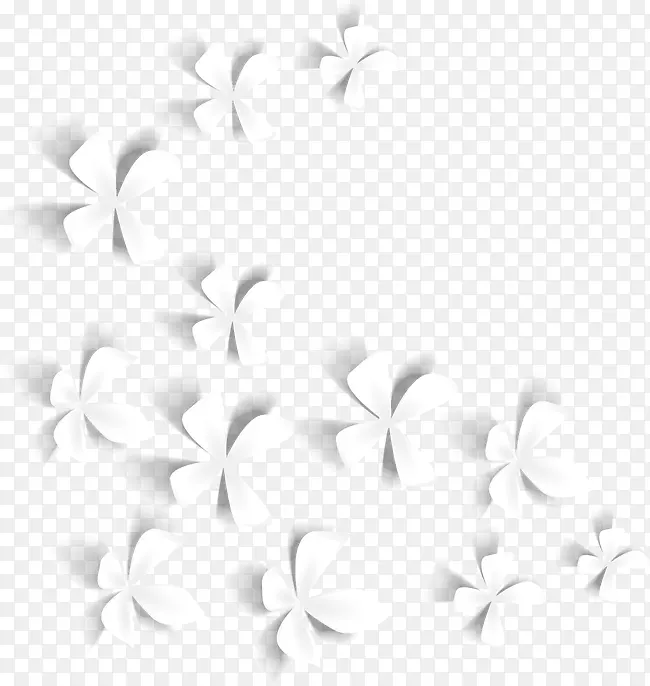 立体花卉装饰图案