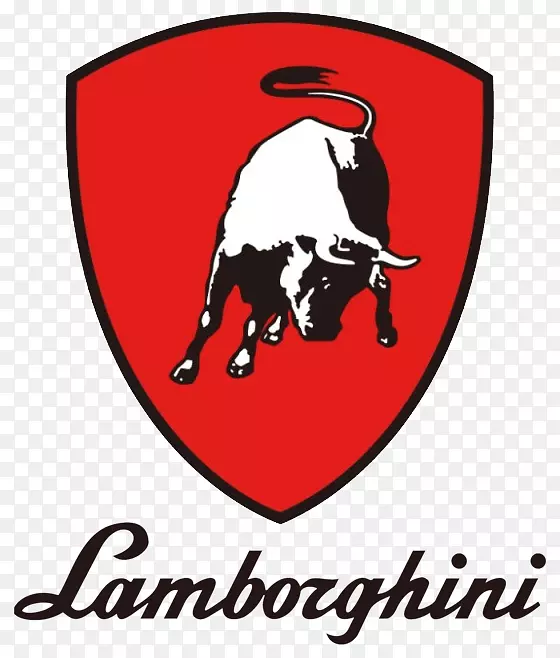 红色兰博基尼logo素材