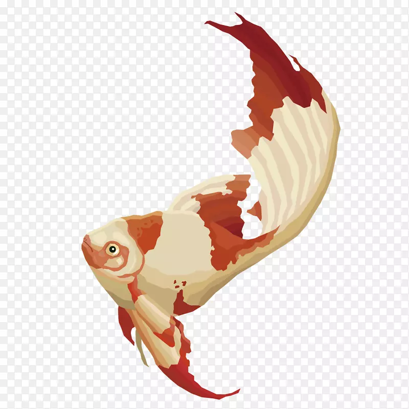 卡通海洋生物鱼文艺风海报设计