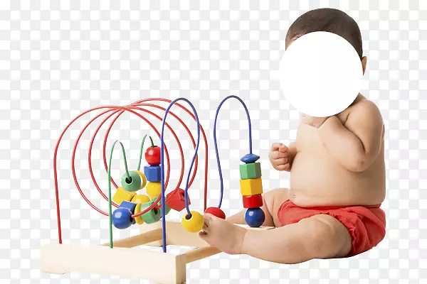 宝宝玩玩具串珠积木