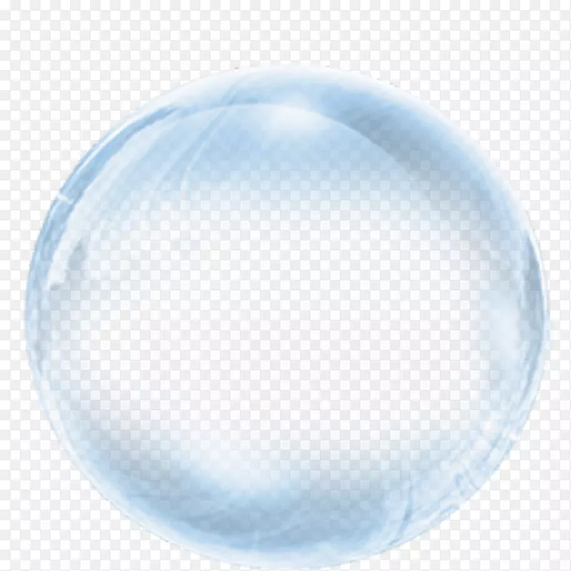 节日透明蓝光气泡