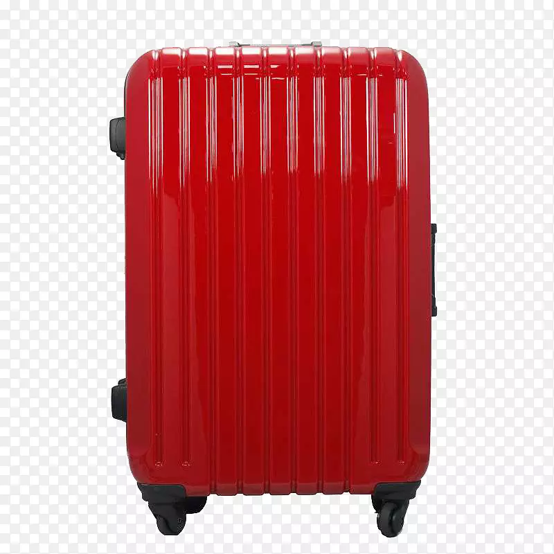 dx大红色行李箱