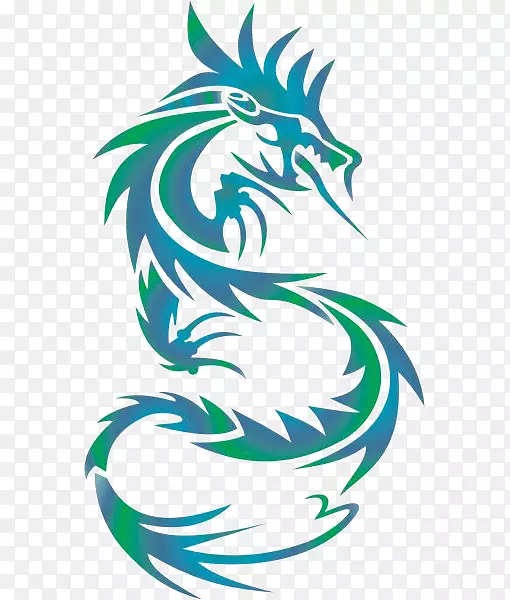 绿色神龙