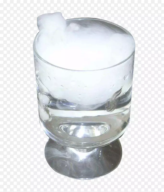 杯子里的干冰